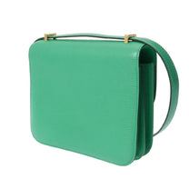 Thumbnail of Pre-Owned Green Leather Hermes Shoulder Bag - Image 2