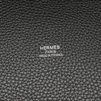 Thumbnail of Vintage Grey Canvas Hermes Tote - Image 4