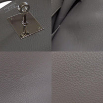 Thumbnail of Vintage Grey Leather Hermes Birkin - Image 10