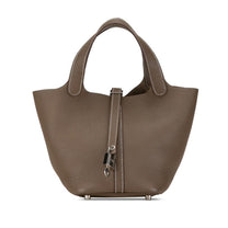 Thumbnail of Vintage Grey Leather Hermes Handbag - Image 1