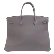 Thumbnail of Vintage Grey Leather Hermes Birkin - Image 2