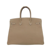 Thumbnail of Pre-Owned Grey Leather Hermes Birkin - Image 2