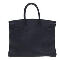 Thumbnail of Pre-Owned Navy Leather Hermes Birkin - Image 2