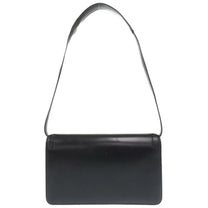 Thumbnail of Vintage Navy Leather Hermes Shoulder Bag - Image 3