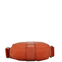 Thumbnail of Vintage Orange Canvas Hermes Shoulder Bag - Image 3