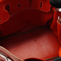 Thumbnail of Pre-Owned Orange Leather Hermes Birkin - Image 9