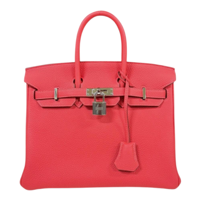 Pink Leather Hermes Birkin