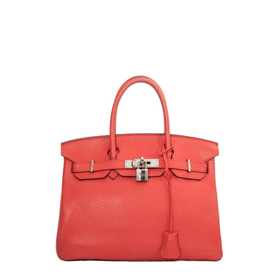 Pink Leather Hermes Birkin