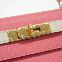 Thumbnail of Pre-Owned Pink Leather Hermes Kelly - Image 7