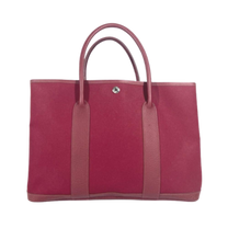 Thumbnail of Red Canvas Hermes Garden Party - Image 1
