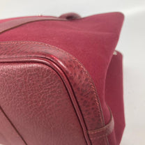 Thumbnail of Red Canvas Hermes Garden Party - Image 8