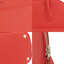 Thumbnail of Red Fabric Hermes Handbag - Image 7