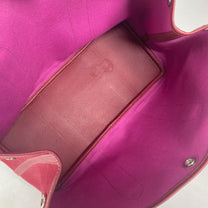 Thumbnail of Vintage Red Fabric Hermes Shoulder Bag - Image 10