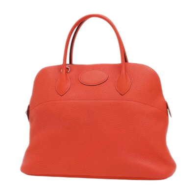 Red Leather Hermes Bolide