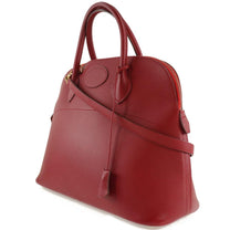 Thumbnail of Pre-Owned Red Leather Hermes Bolide - Image 3