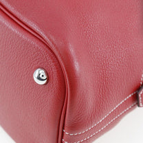 Thumbnail of Vintage Red Leather Hermes Bolide - Image 5