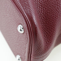 Thumbnail of Pre-Owned Red Leather Hermes Bolide - Image 8