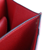 Thumbnail of Vintage Red Leather Hermes Clutch - Image 4