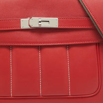 Thumbnail of Pre-Owned Red Leather Hermes Shoulder Bag - Image 5