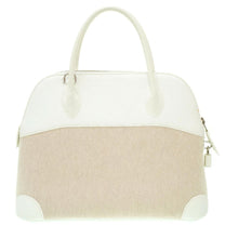Thumbnail of Vintage White Leather Hermes Bolide - Image 2