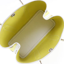 Thumbnail of Vintage Yellow Canvas Hermes Garden Party - Image 4