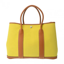 Thumbnail of Vintage Yellow Leather Hermes Handbag - Image 1