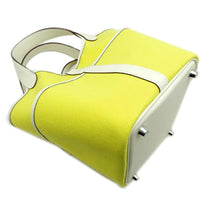 Thumbnail of Pre-Owned Yellow Leather Hermes Handbag - Image 3