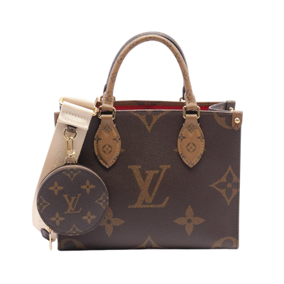 Beige Canvas Louis Vuitton Onthego