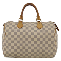 Thumbnail of Pre-Owned Beige Canvas Louis Vuitton Speedy - Image 1