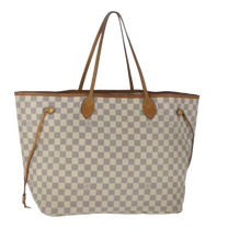 Thumbnail of Vintage Beige Canvas Louis Vuitton Neverfull - Image 1