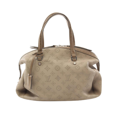 Beige Leather Louis Vuitton Handbag