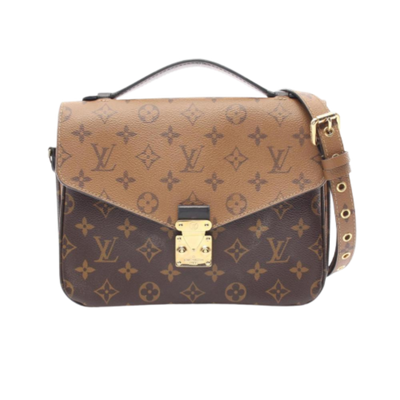 Pre-Owned Black Canvas Louis Vuitton Handbag