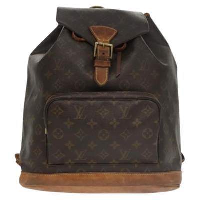 Black Canvas Louis Vuitton Montsouris