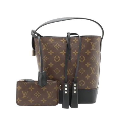 Black Canvas Louis Vuitton Handbag
