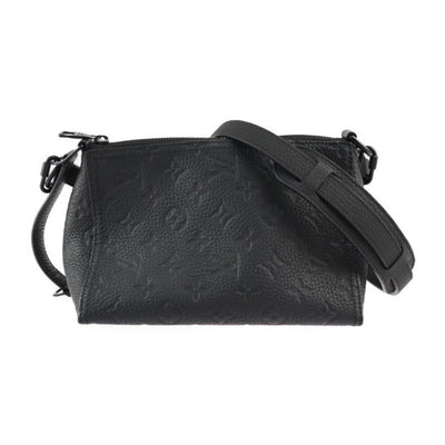 Vintage Black Canvas Louis Vuitton Messenger