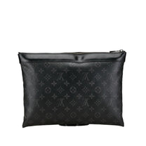 Thumbnail of Pre-Owned Black Canvas Louis Vuitton Clutch - Image 2