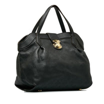 Thumbnail of Black Canvas Louis Vuitton Handbag - Image 2