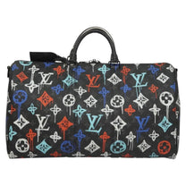 Thumbnail of Pre-Owned Black Canvas Louis Vuitton Keepall - Image 8