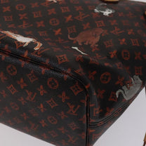 Thumbnail of Pre-Owned Black Canvas Louis Vuitton Neverfull - Image 9