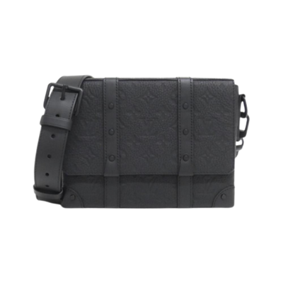 Vintage Black Fabric Louis Vuitton Shoulder Bags