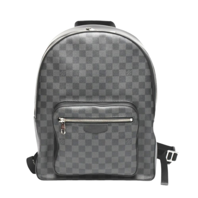 Black Fabric Louis Vuitton Backpack