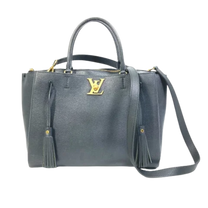 Thumbnail of Pre-Owned Black Leather Louis Vuitton Bagatelle - Image 1