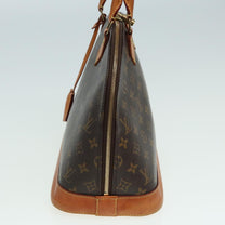 Thumbnail of Vintage Black Leather Louis Vuitton Alma - Image 2