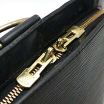 Thumbnail of Vintage Black Leather Louis Vuitton Backpack - Image 5