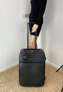 Thumbnail of Black Leather Louis Vuitton Travel Bag - Image 6