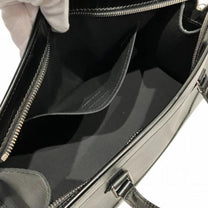 Thumbnail of Black Leather Louis Vuitton Handbag - Image 7