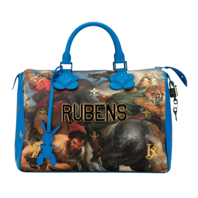 Blue Canvas Louis Vuitton Speedy