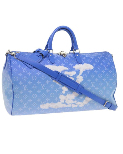 Blue Canvas Louis Vuitton Pochette Marly Bandouliere