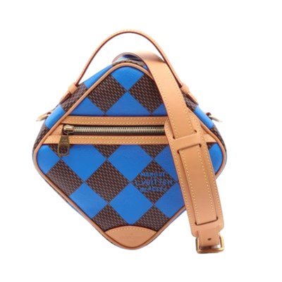 Blue Canvas Louis Vuitton Handbag