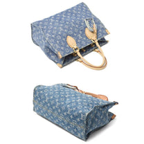 Thumbnail of Blue Canvas Louis Vuitton Onthego - Image 3